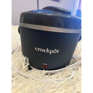 Crock Pot Lunch Warmer Container With Lid New Gray Great For College And School